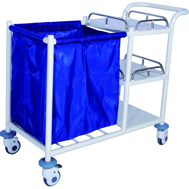 Carro de enfermería para el cuidado matutino del hospital