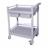 Carro ABS multifuncional para hospitales/Cajones dobles