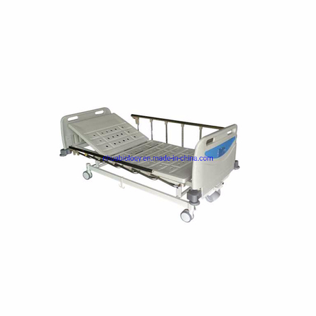 Hospital impaciente Rh-BS102 Cama de tres manivelas manuales