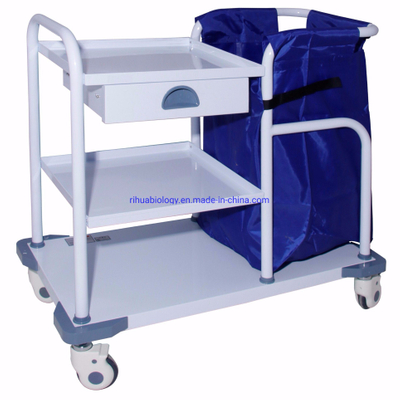 Carro de cuidado matutino de alta calidad de 988*541*936 mm para muebles de hospital