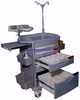 Rh-C102 ABS Carro de emergencia para hospitales Equipos médicos