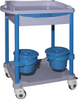 Carro de tratamiento de material ABS para muebles de hospital para hospital