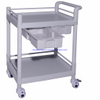 Carro ABS multifuncional para hospitales/Cajones dobles