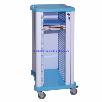 Hospital 450 * 410 * 960 mm Registros médicos separados Coche