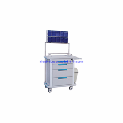 Rh-Cmz102 Carro de anestesia ABS para muebles de hospital
